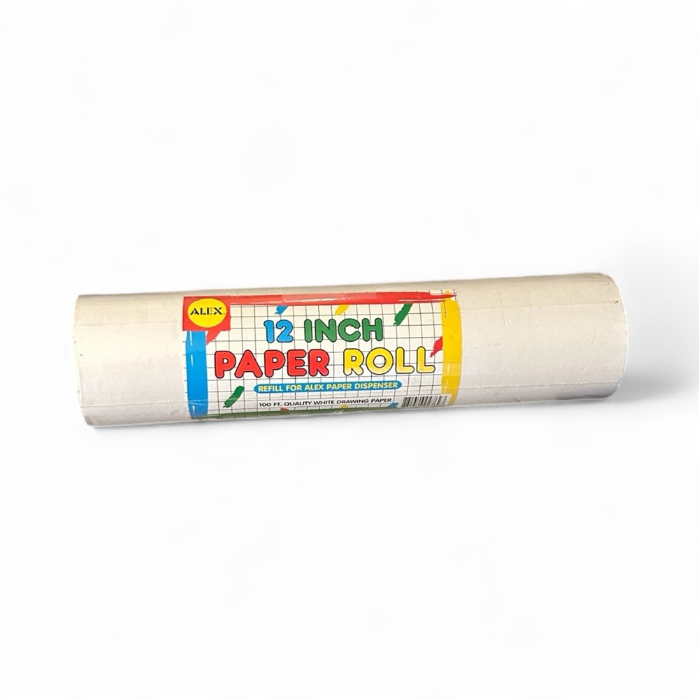 Roll of Craft Paper White Paper NWT